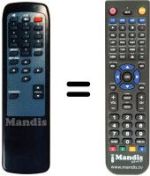Telecomando equivalente Technisat TECHNIBOXIR