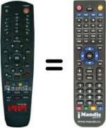Replacement remote control QBOX HD-MINI