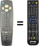 Télécommande équivalente REMCON2200