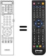 Télécommande équivalente 00143 A