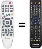 Telecomando equivalente Metronic ZAPBOX EASY 2