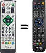 Telecomando equivalente Metronic ZAPBOX USB PLAYER