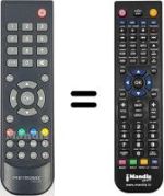 Telecomando equivalente Metronic 441598