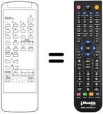 Replacement remote control 076100R001