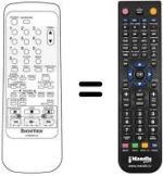 Telecomando equivalente Sinudyne SV 9088