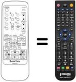 Telecomando equivalente Sinudyne SV 9222