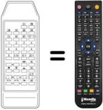 Telecomando equivalente 105-523G