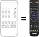 Telecomando equivalente 105-523H
