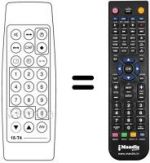 Telecomando equivalente Crosley 15 T 4