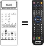Télécommande équivalente Zanussi 28 SS 653 S
