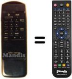 Télécommande équivalente 260 269