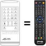 Telecomando equivalente Supertech CTV 2119