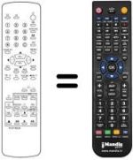 Télécommande équivalente 290P-072A10