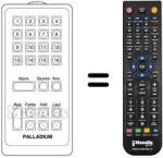 Telecomando equivalente 3405 / 7110.96