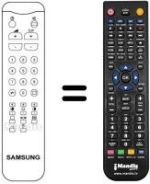 Telecomando equivalente Samsung CB 5062 A