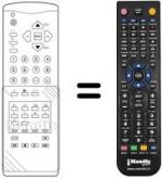 Télécommande équivalente 3F14-00037-040