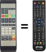 Télécommande équivalente 5652 13 12