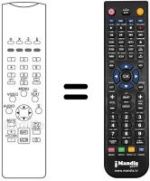 Télécommande équivalente ES 5