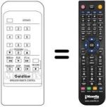 Télécommande équivalente LG GSE-1295 P