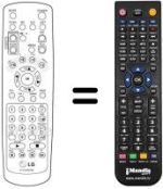 Télécommande équivalente LG 29 Q 12 IP