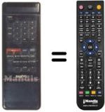 Telecomando equivalente Sanyo VHR-3400 I