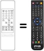 Télécommande équivalente 8622 667 68301