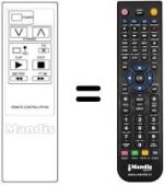 Telecomando equivalente PR 109