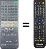 Telecomando equivalente Sony KV-211 XMTU