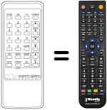 Replacement remote control SAT 4003