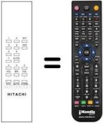 Telecomando equivalente Hitachi CPT 2636