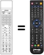 Télécommande équivalente FASTEXT UC