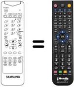 Gleichwertige Fernbedienung Samsung CB 5373 Z
