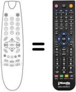 Télécommande équivalente BK 55-S