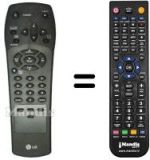 Telecomando equivalente LG C 980 SV