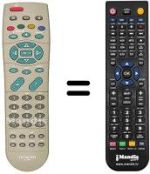 Replacement remote control Hitachi 32 PD 2100