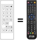 Télécommande équivalente CT-70 FC