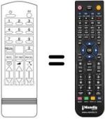 Telecomando equivalente INT CE 3733