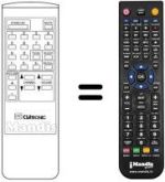 Telecomando equivalente Ctc CTV 188