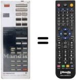 Télécommande équivalente CU-SD 5T