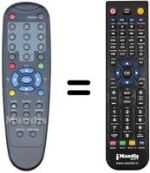 Telecomando equivalente United DVBT 9080