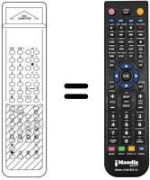 Télécommande équivalente DIGICOMPUTER OSD