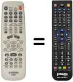 Telecomando equivalente DVR-S60 RDS