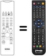 Gleichwertige Fernbedienung ES 1 (MOUSE REMOTE)
