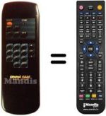 Replacement remote control ESR 400