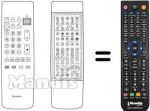 Télécommande équivalente EUR 50536