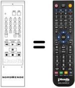 Télécommande équivalente F 2005