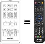 Télécommande équivalente FB 1