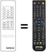 Replacement remote control FSR 7500