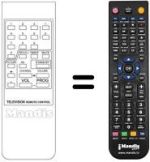 Telecomando equivalente Supertech CTV 1432