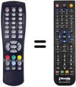 Telecomando equivalente Fuba ODE 7020